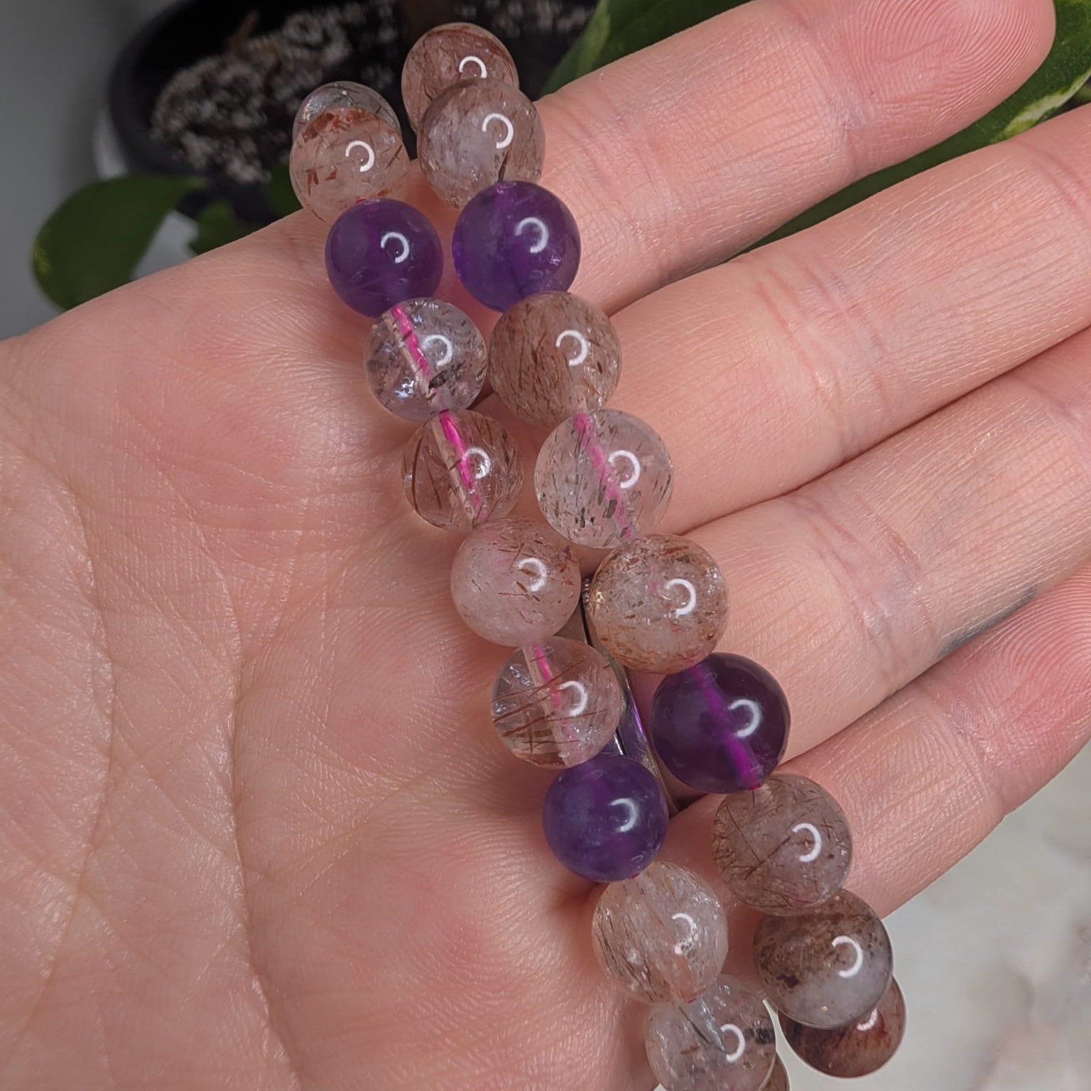 Mixed Crystal Beaded Bracelet