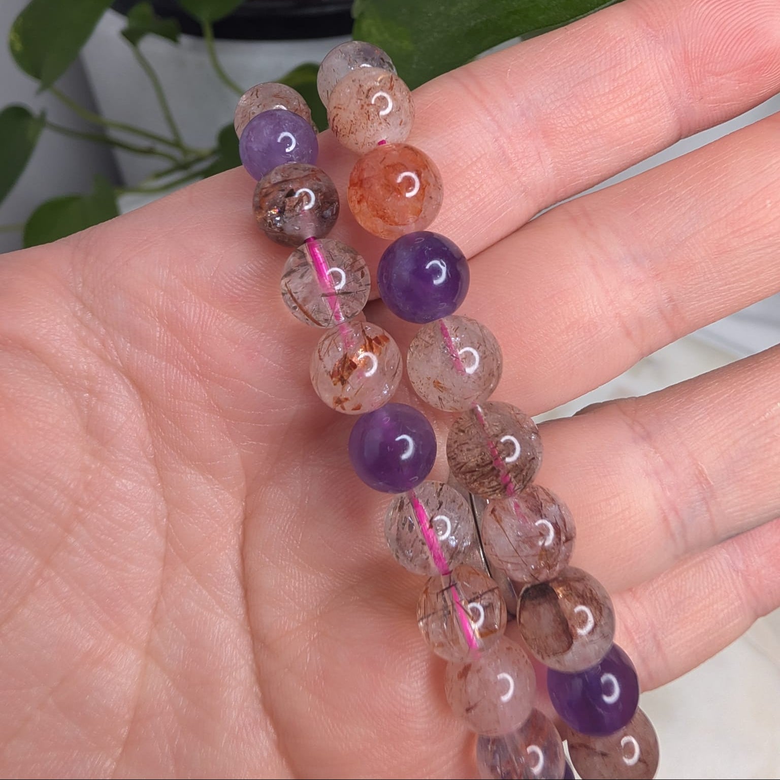 Mixed Crystal Beaded Bracelet