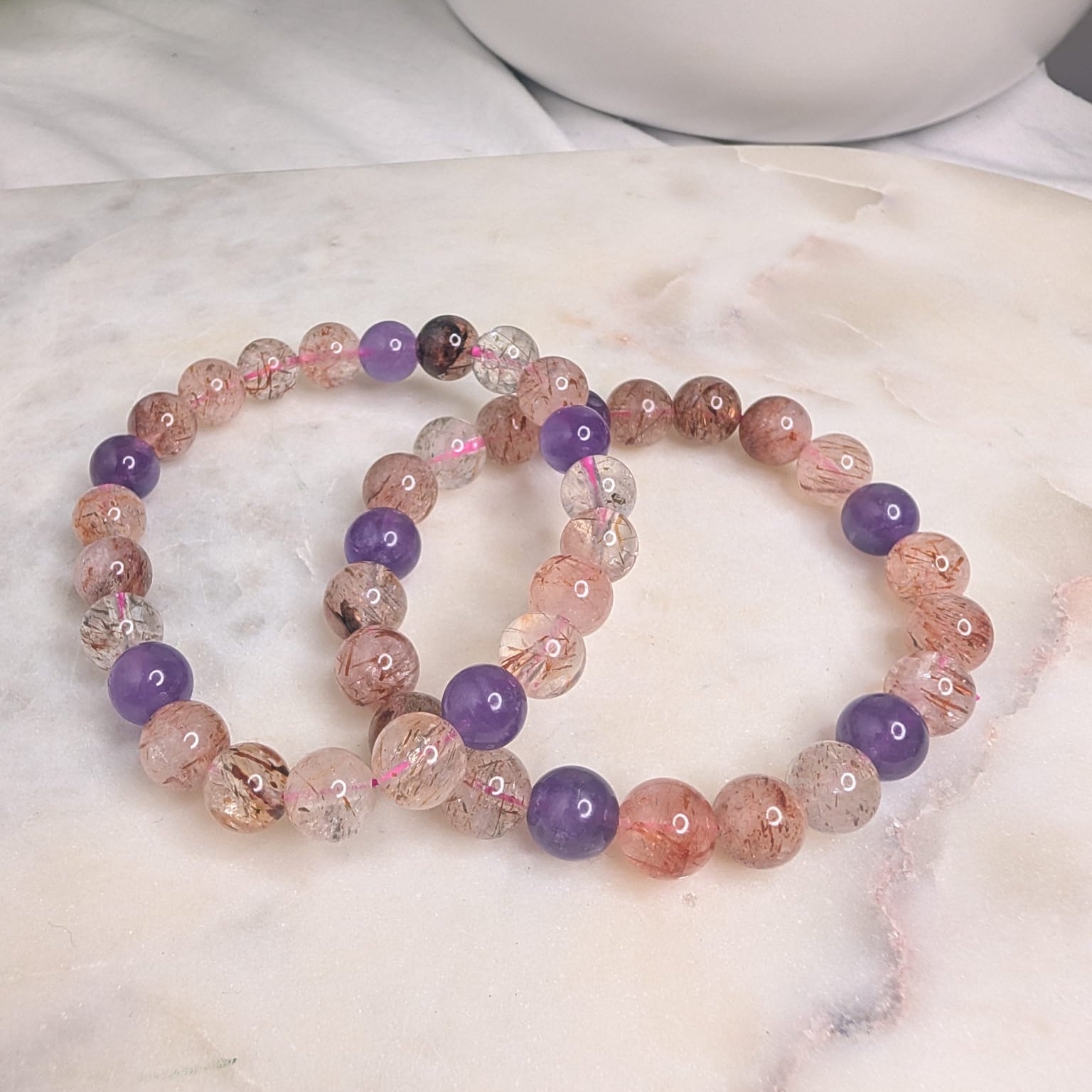 Mixed Crystal Beaded Bracelet
