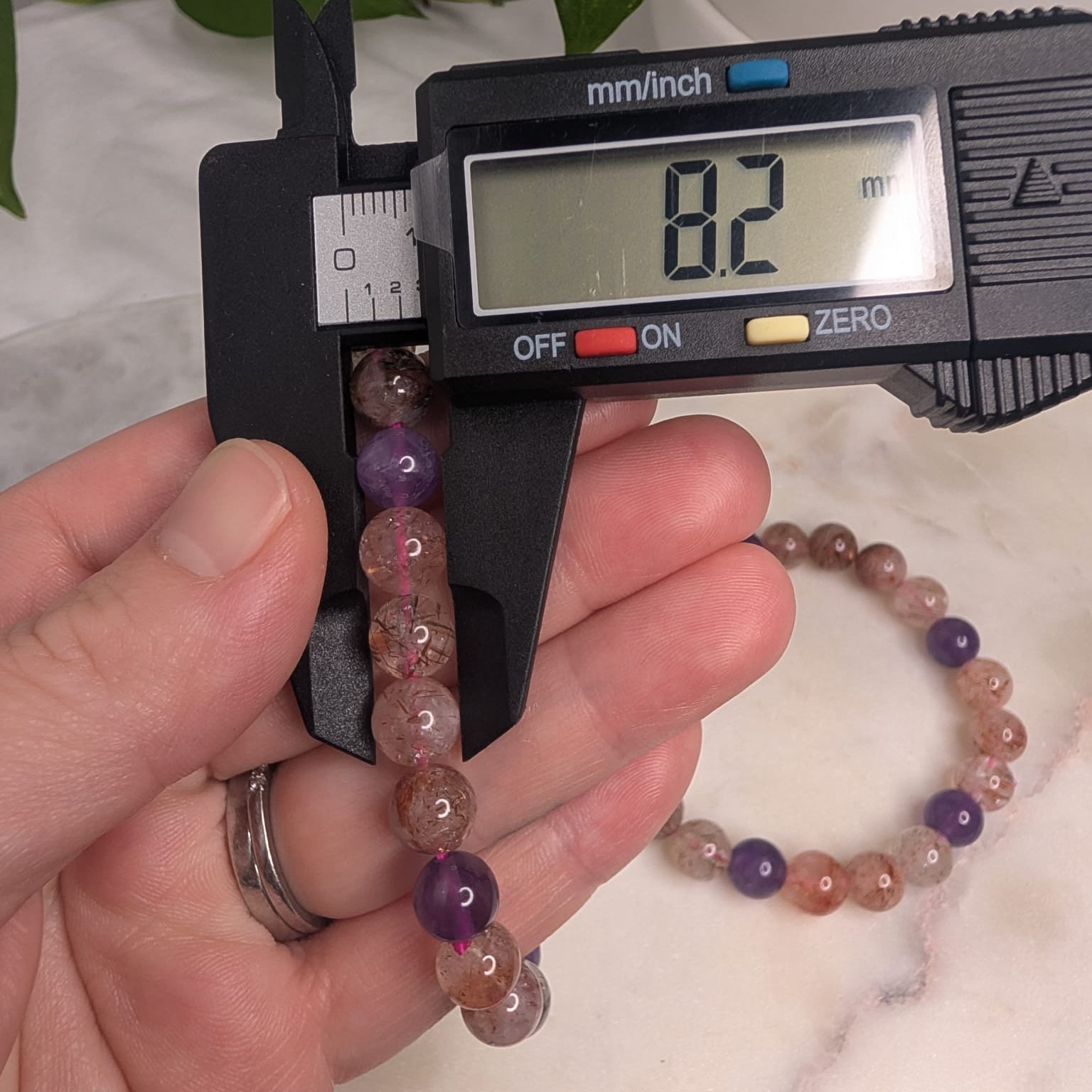 Mixed Crystal Beaded Bracelet