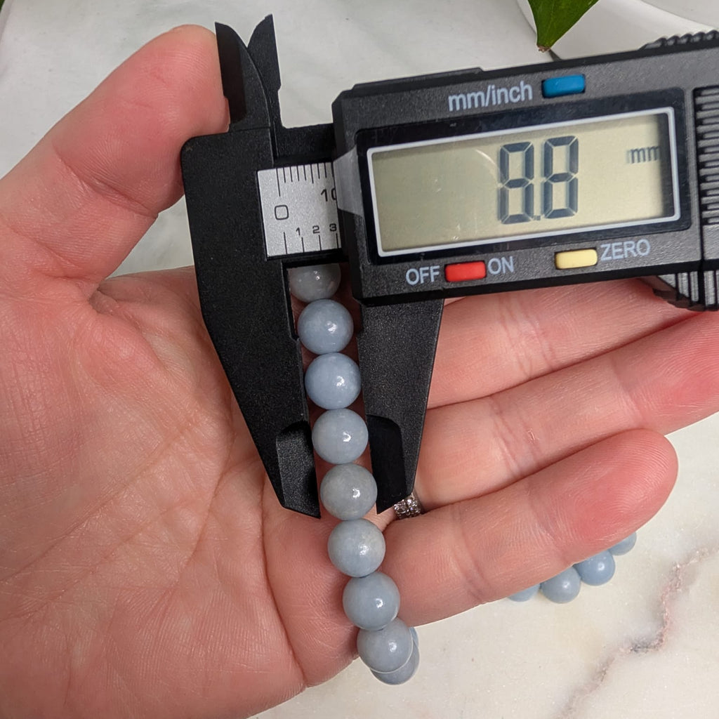 Angelite Beaded Bracelet