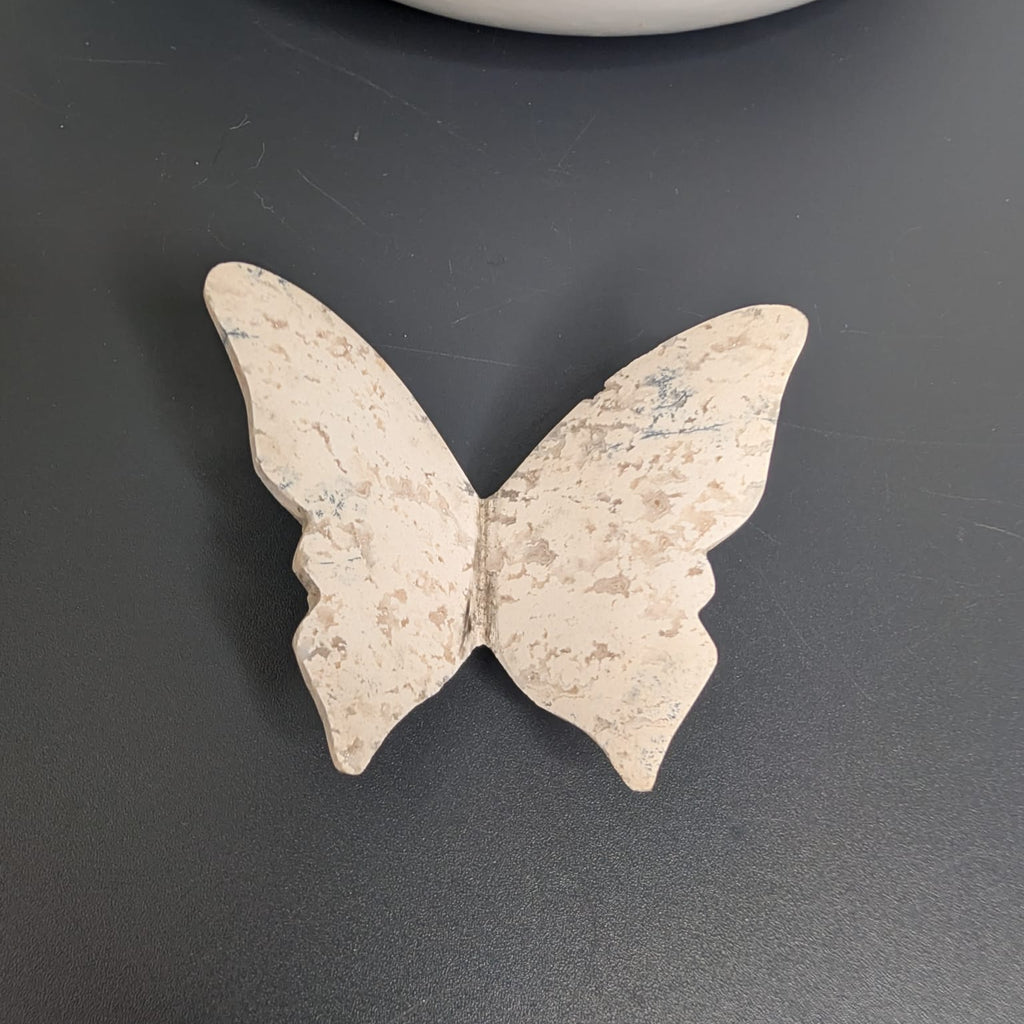 Plume Dendritic Agate Butterfly