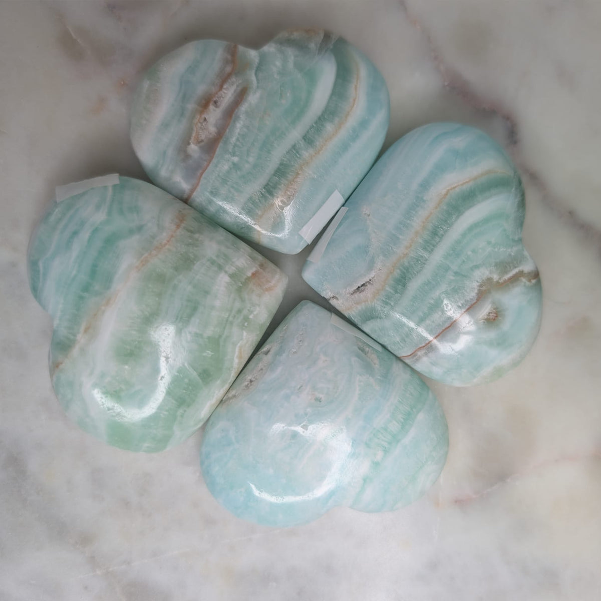 Caribbean Calcite Heart