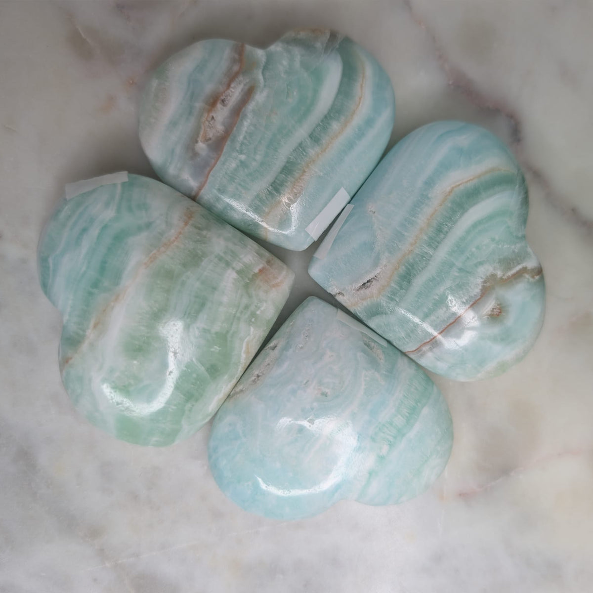 Caribbean Calcite Heart