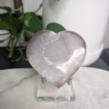 Druzy Agate Heart