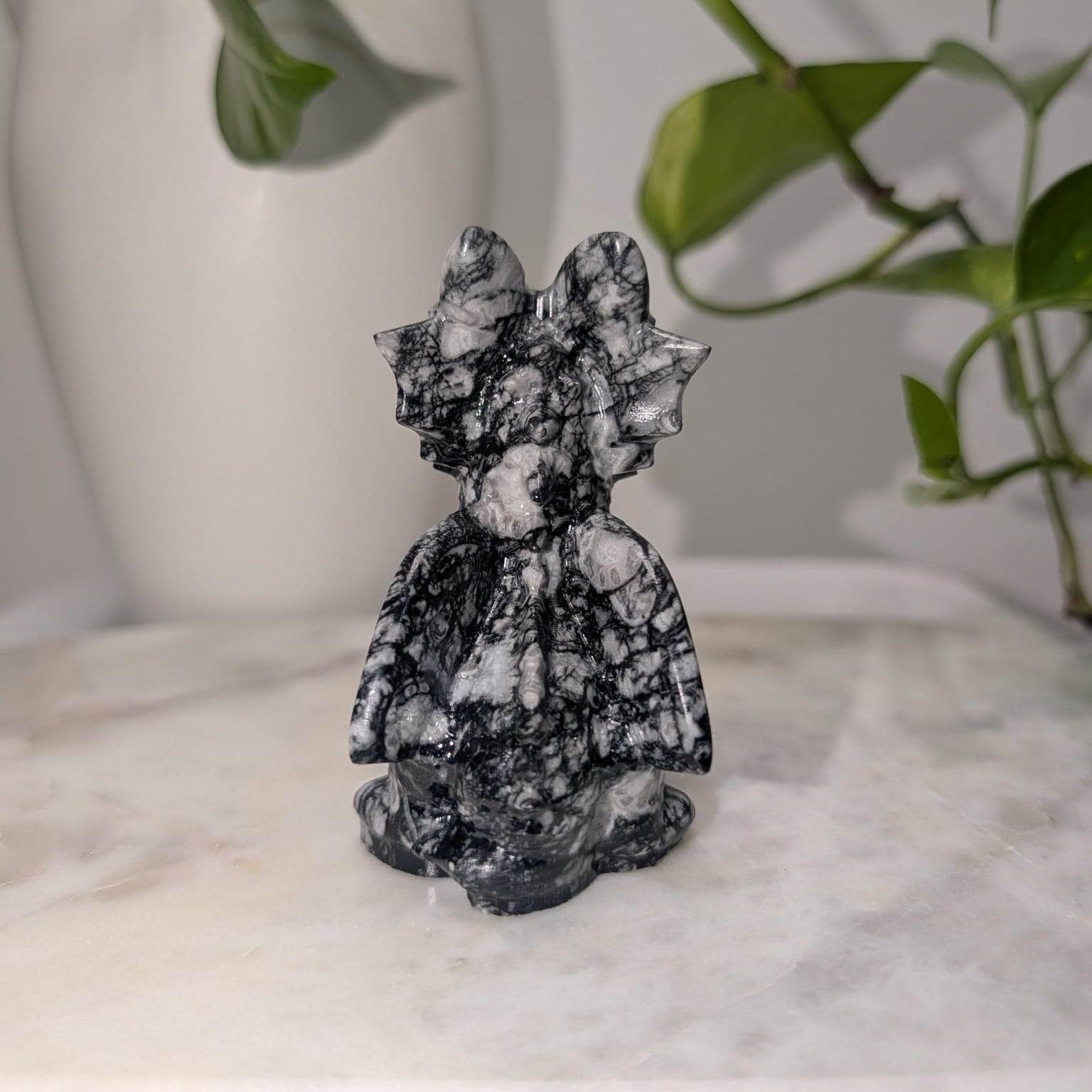 Fossil Jasper Dragon