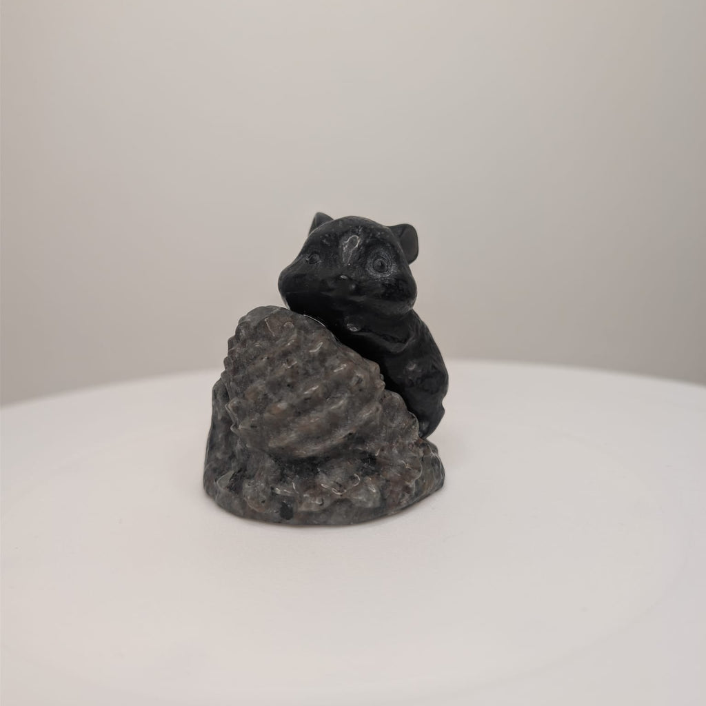 Obsidian Chipmunk on Yooperlite