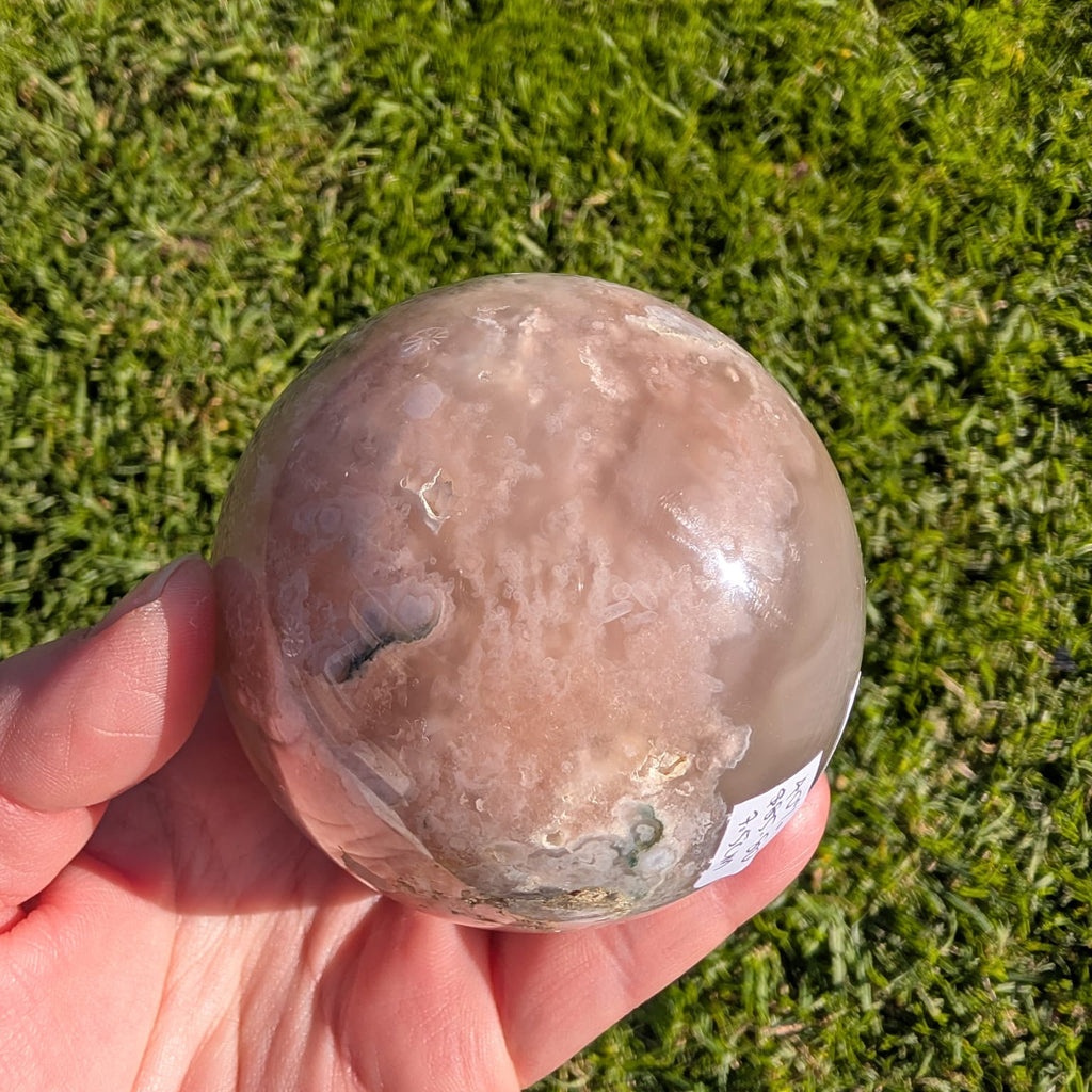Flower Agate Sphere