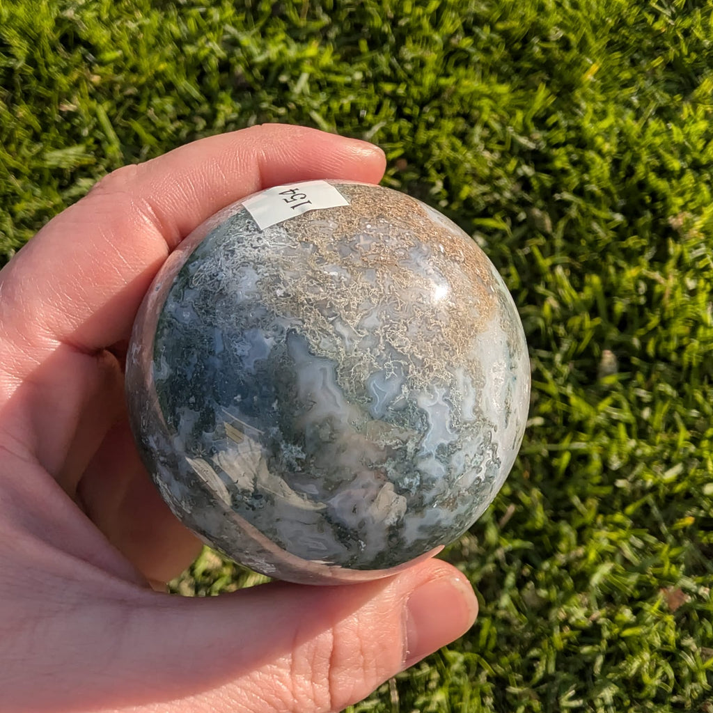 Moss Agate Sphere