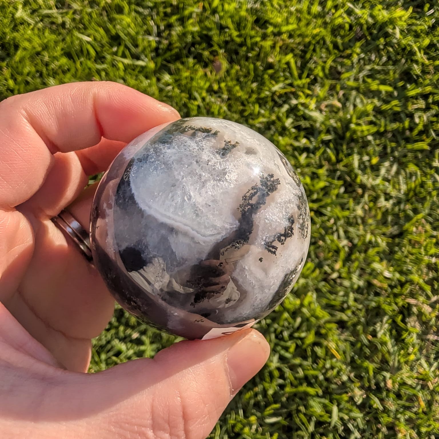 Moss Agate Sphere