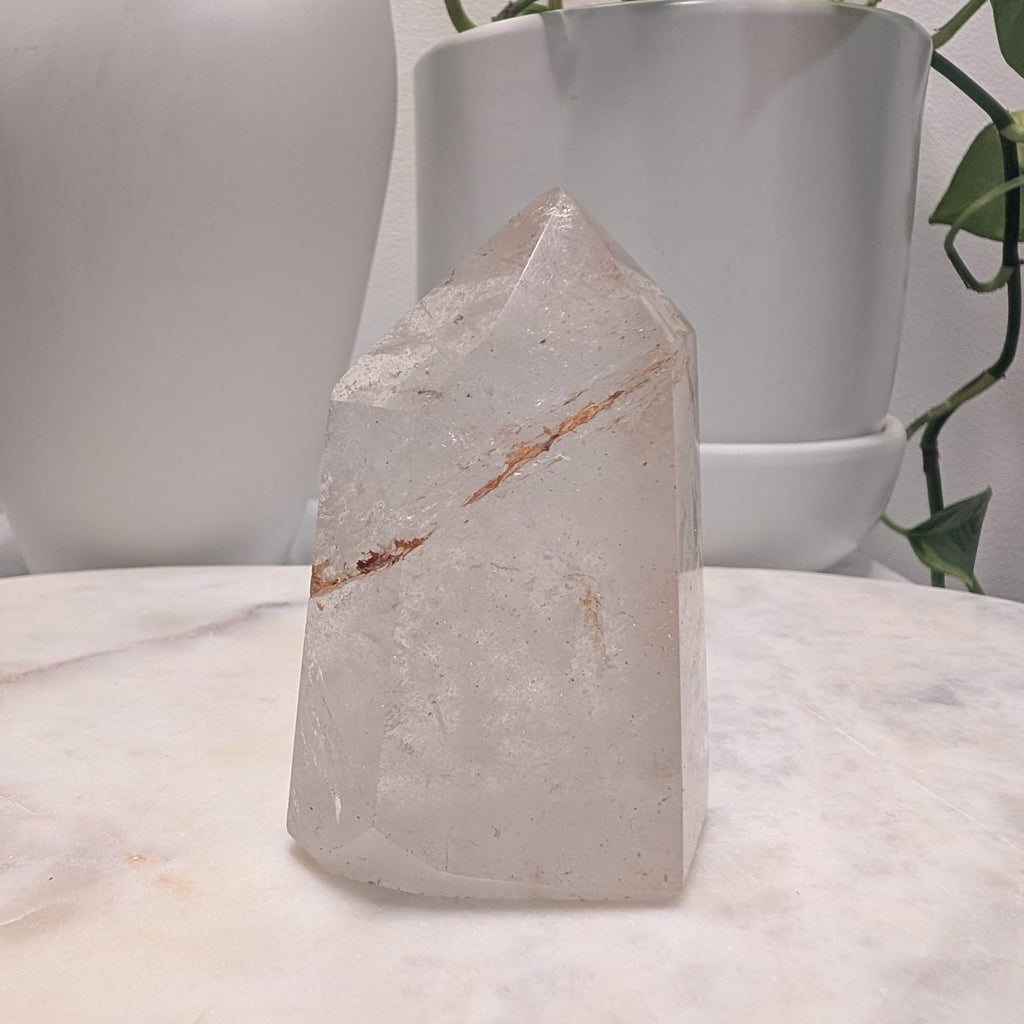 Clear Quartz Tower