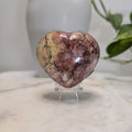 Red Feldspar Heart