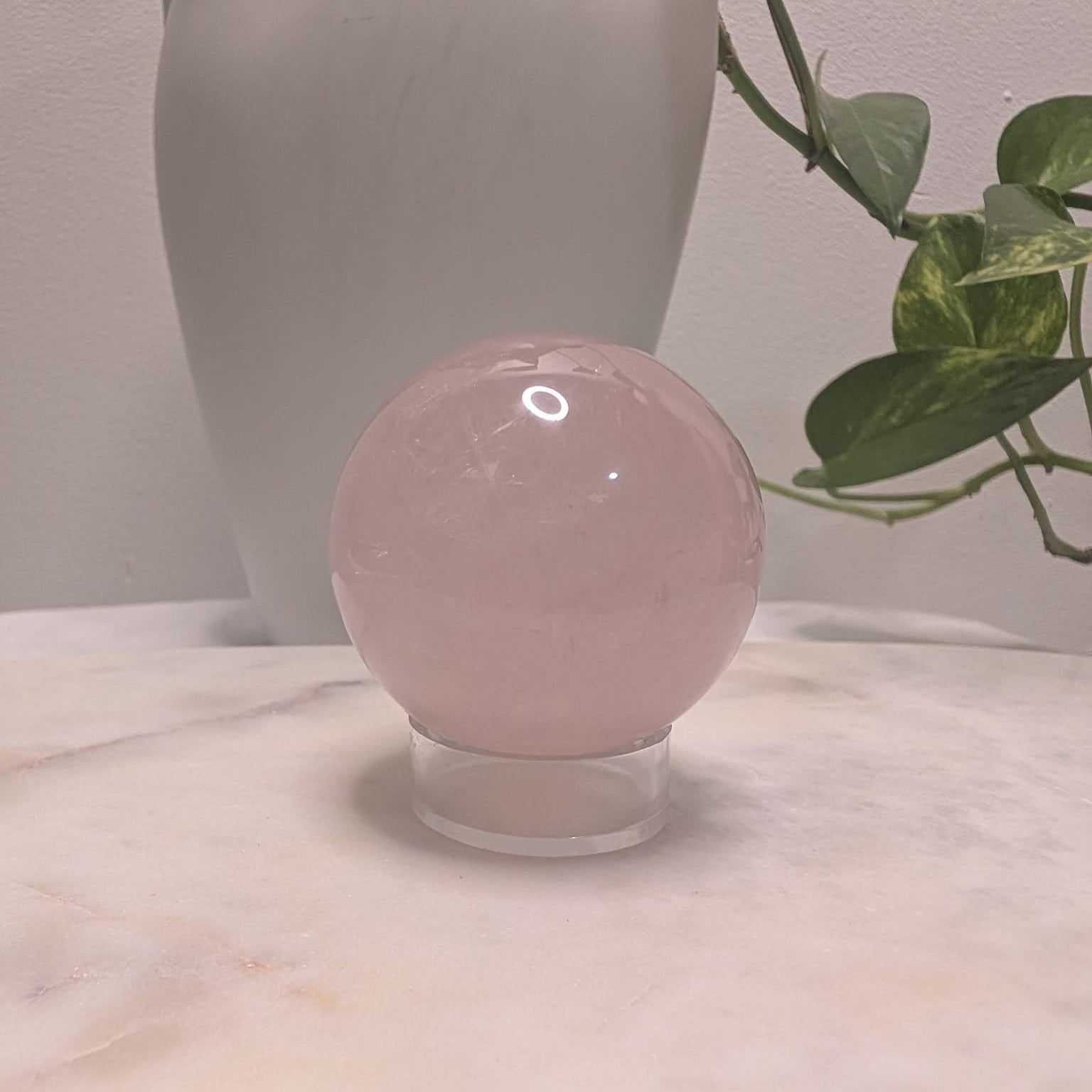 Rose Quartz Sphere