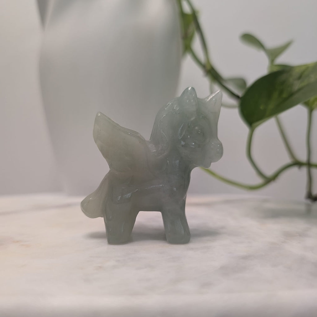 Unicorn- Light Green Aventurine