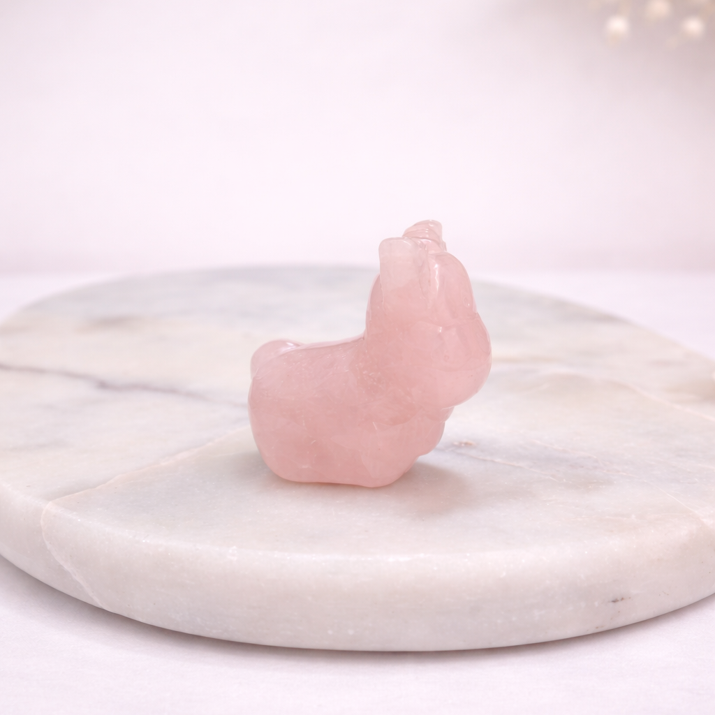 Rose Quartz Reindeer