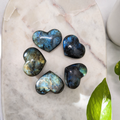 Labradorite Mini Hearts