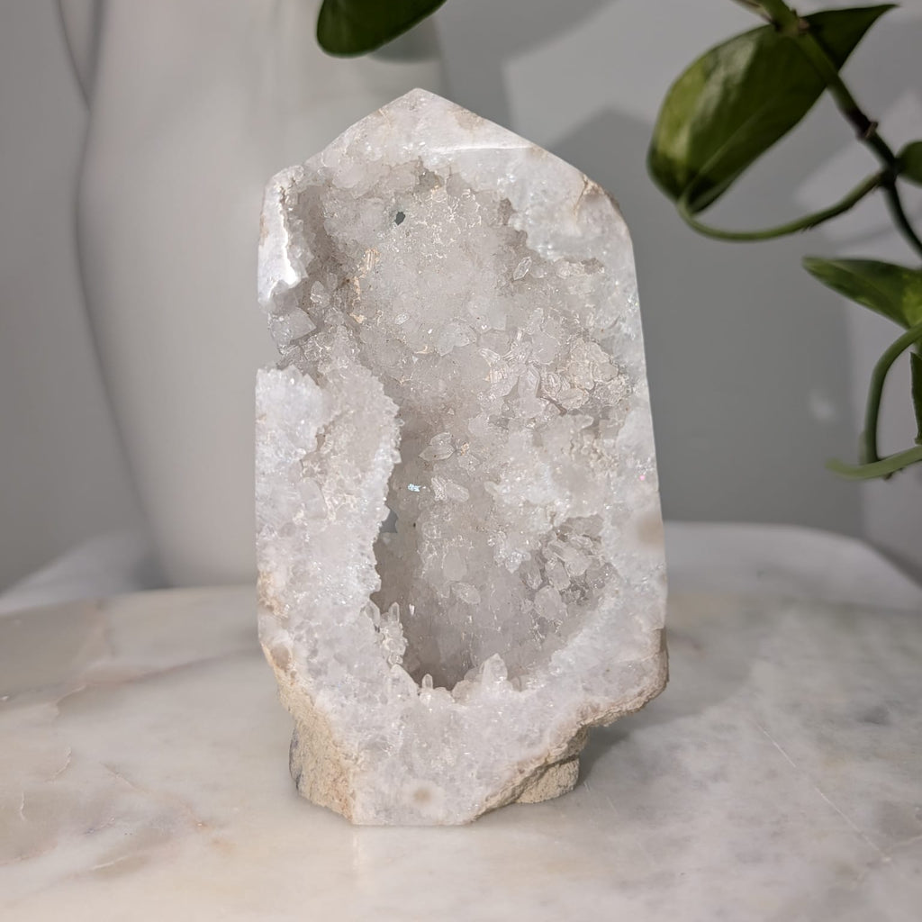 Druzy Raw Quartz Point