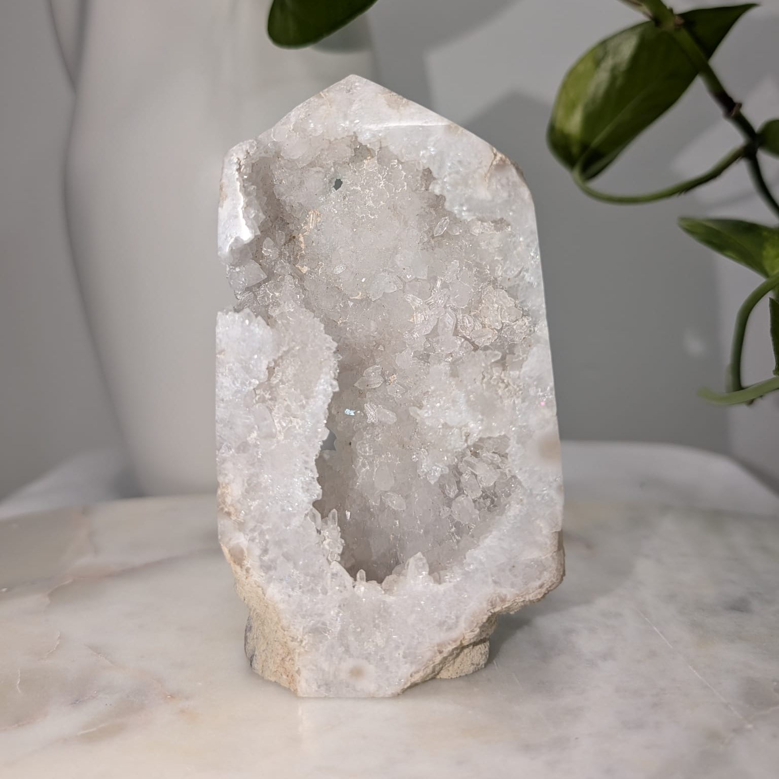 Druzy Raw Quartz Point