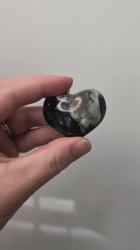 Ocean Jasper Mini Hearts