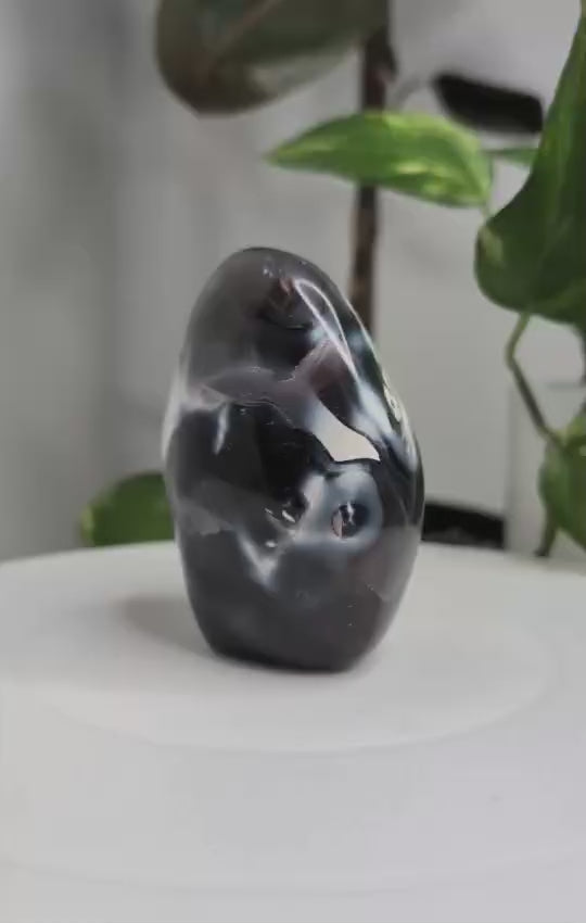 Orca Agate Freeform