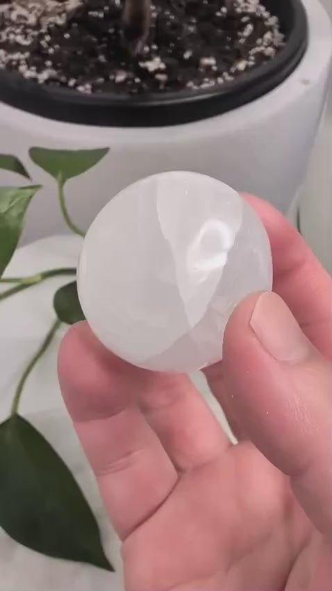Selenite Sphere