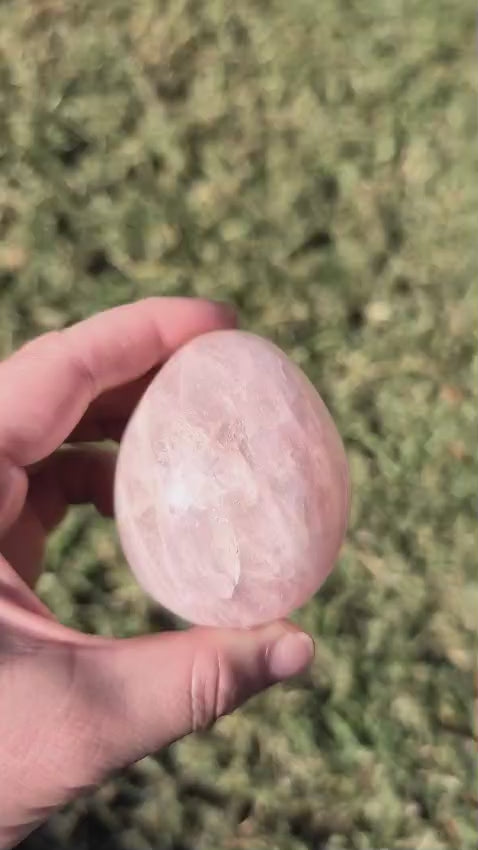 Rose Quartz Egg