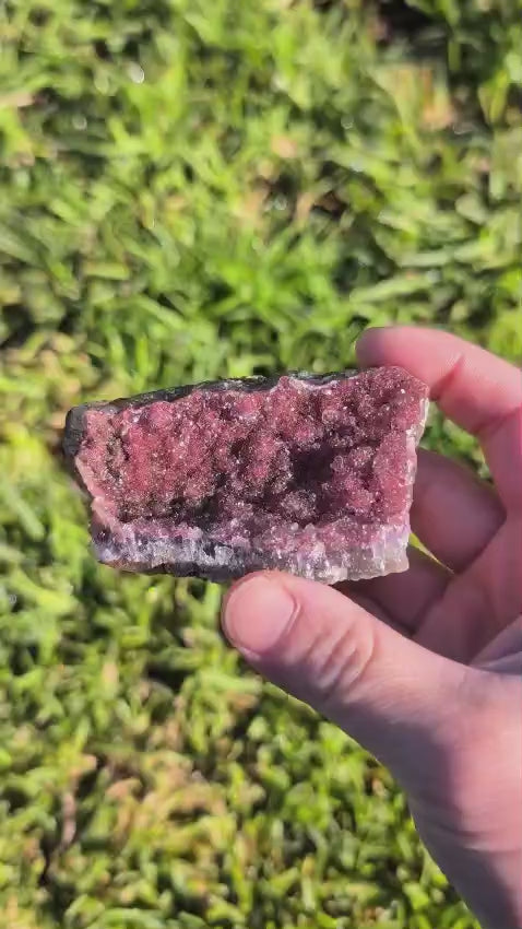Rainbow Amethyst Druzy Cluster