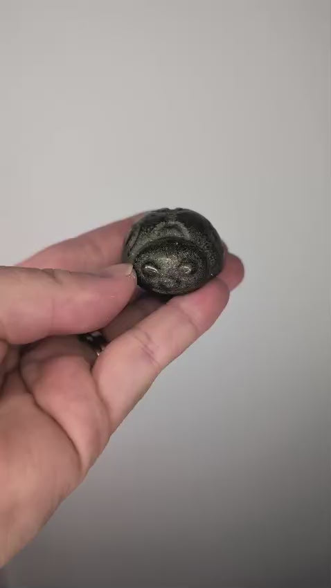 Pyrite Ladybird Carving