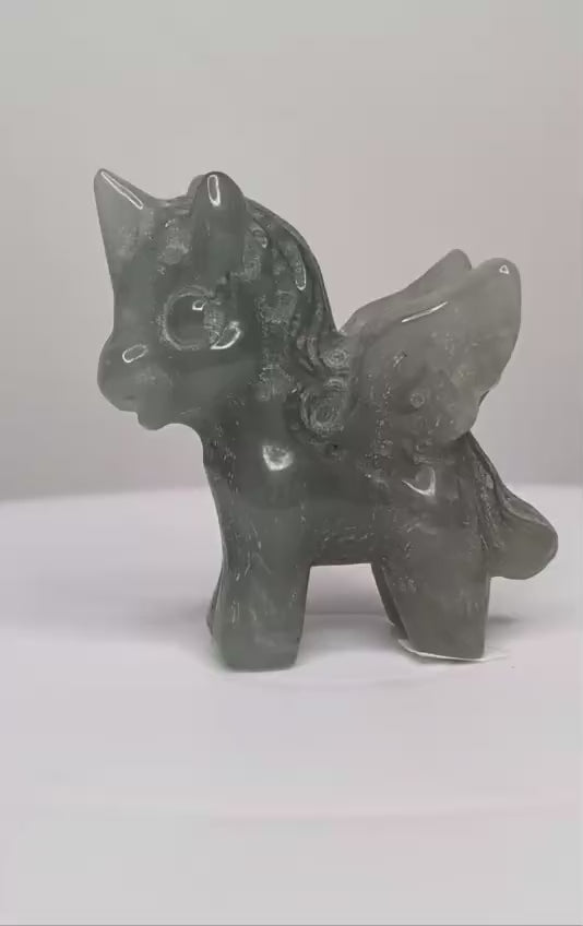Unicorn- Light Green Aventurine