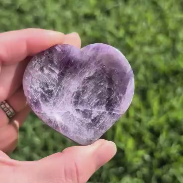 Amethyst heart