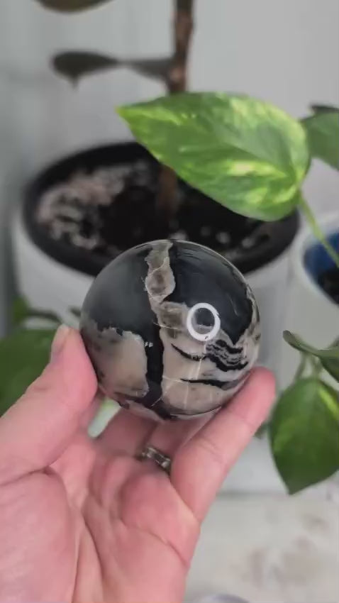 Volcanic Agate Sphere