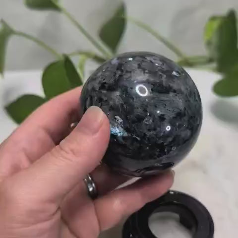 Larvikite Sphere
