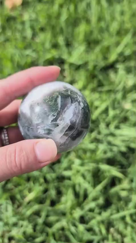 Moss Agate Sphere