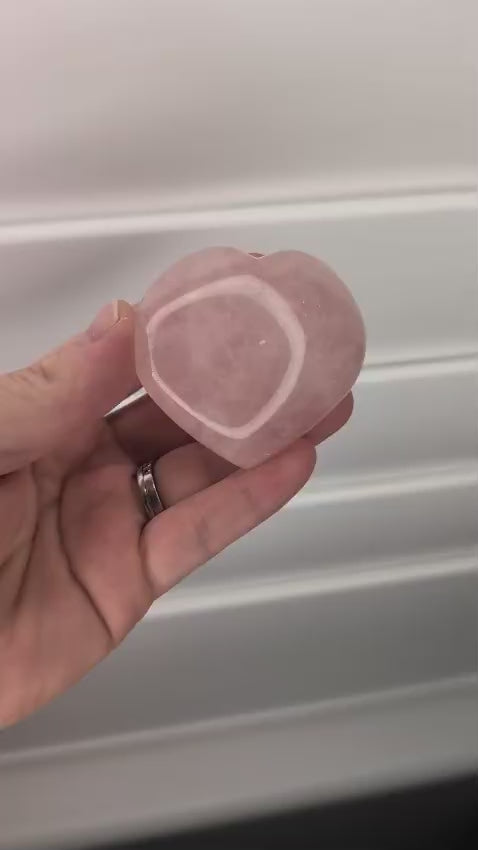 Rose Quartz Heart