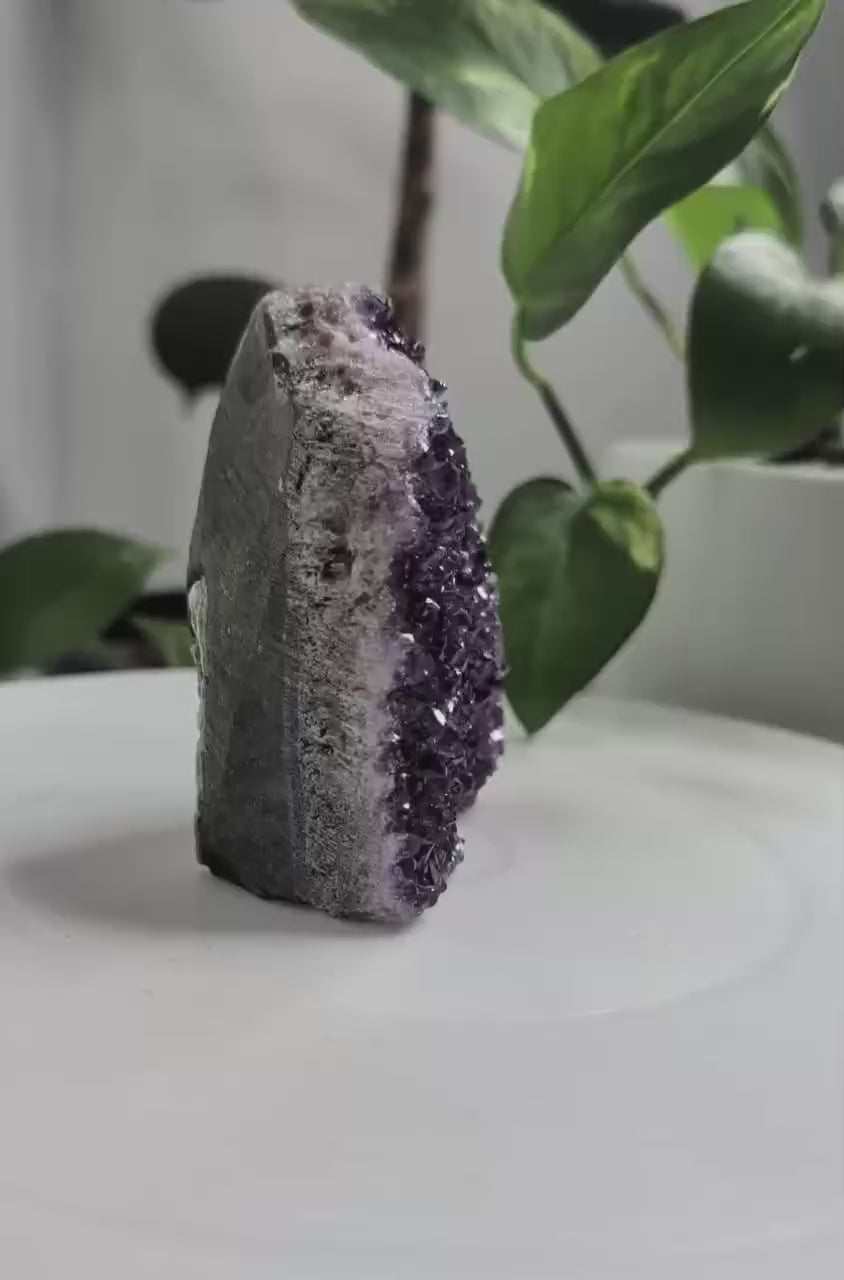 Amethyst Cut Base Cluster