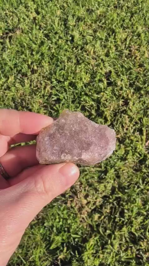 Rainbow Amethyst Cluster