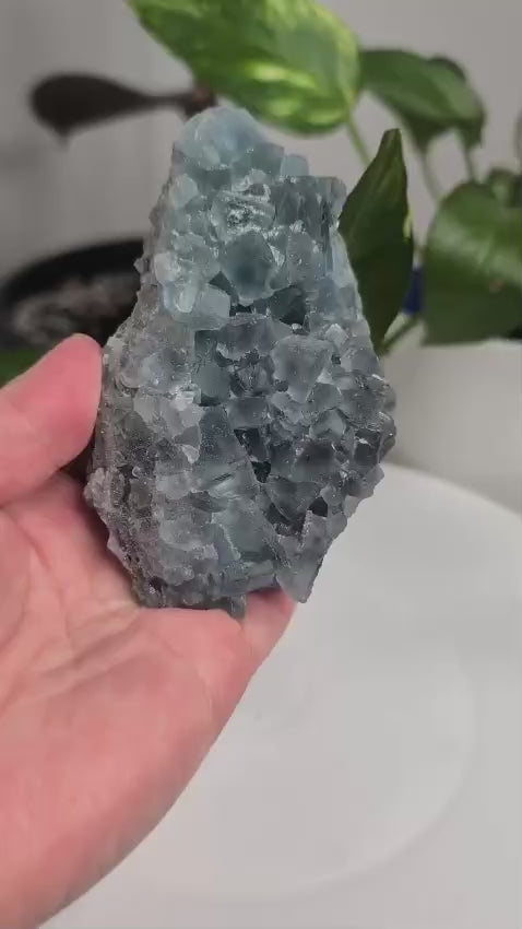 Fluorite cluster