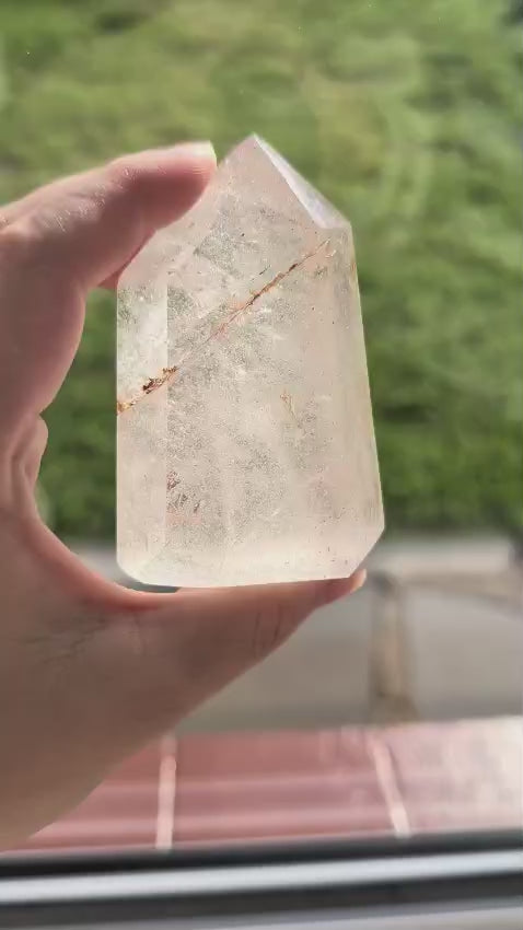 Clear Quartz Tower