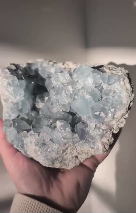 Celestite Cluster
