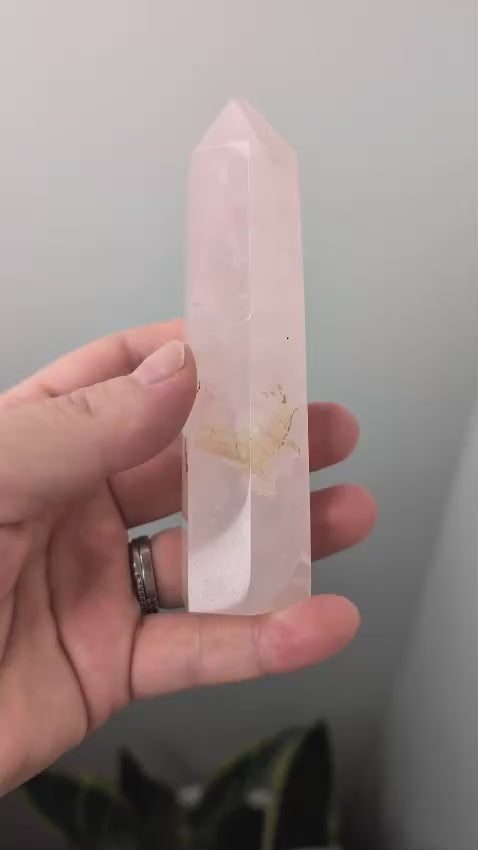 Rose Quartz Generator with Golden Healer